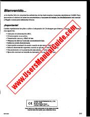 Vezi CTK-611 CASTELLANO pdf Manualul de utilizare